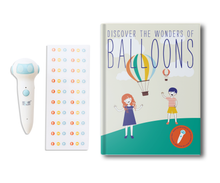 Load image into Gallery viewer, non-fiction interactive children science book with sound effect that are great for children K-6. Educational Screen free activity. Listen to the talking pen read narration, dialogue, sound effect, and music. The recording stickers when used with the talking pen allow the users to turn any book into a “talking book”