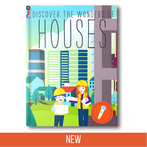 Discover the Wonders of Houses is an non-fiction interactive children science book with sound effect that are great for children K-6. Educational Screen free activity. Listen to the talking pen read narration, dialogue, sound effect, and music.