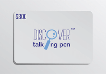 Load image into Gallery viewer, Discover Talking Pen Gift Card